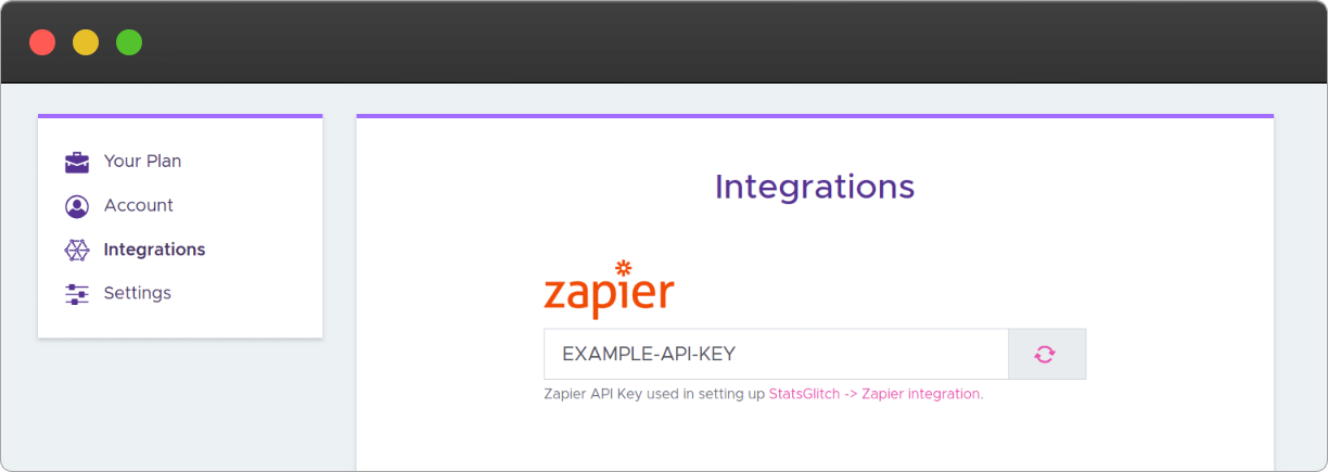 google analytics zapier example step 5